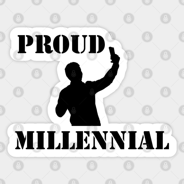 Proud Millennial Sticker by epoliveira